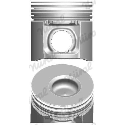 Imagen de NÜRAL 87 122208 10 Pistóns 95 con canal de refrigeración, soporte segmento pistón, Biela trapecial IVECO: DAILY 3, RENAULT: MASTER 2 Kasten