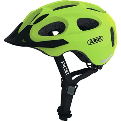 Imagen de ABUS Casco de bicicleta unisex, Amarillo (Signal Yellow), M (52 57 cm)