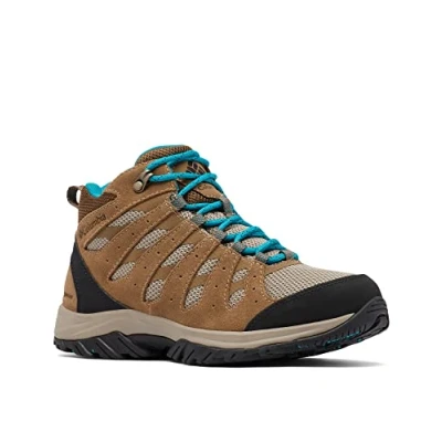 Imagen de Columbia Redmond 3 Mid WP, Botas Montaña De Senderismo Y Trekking, Mujer, Verde (Khaki II/Sea Level), 38.5 EU