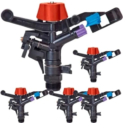 Imagen de Suinga 5 x ASPERSOR 5035SD riego 3/4&quot; agricola Ajustable 0 360º. Radio Alcance 12 14 m. Caudal 1,24 1,62 m3/Hora