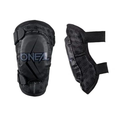 Imagen de O&#039;Neal Protector de codo Niños Motocross Enduro Ajuste cómodo y dinámico, Ajustable con correas elásticas, Edades 4 9 Pee Wee Negro Blanco Talla XS/S