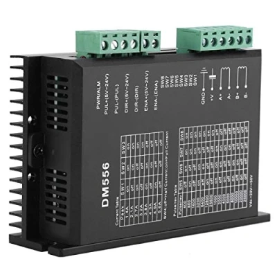 Imagen de VIFER Controlador de Motor Paso a Paso, 24V 50V DC DM556 Stepper Driver 42/57