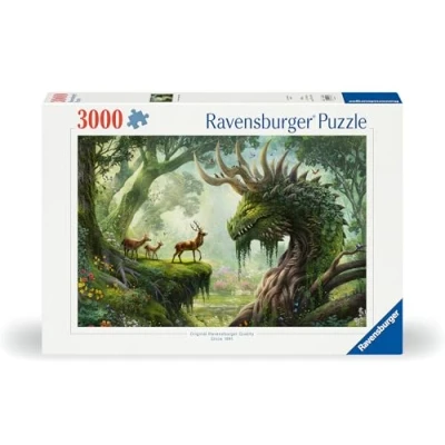 Imagen de Ravensburger 12000808 El dragón del bosque despierta puzzle 3000 piezas adultos y niños a patir de 14 años, fantasy