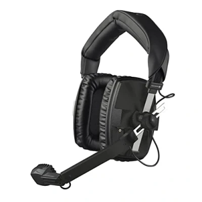 Imagen de Beyerdynamic DT 109 200 50 BLACK Auriculares Cerrados con micrófono hipercardioide dinámico, ohmios, Negro