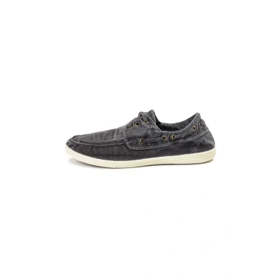 Imagen de Natural World Nautico Enzimatico Alpargatas, Hombre, Talla: 44, Black Zapatos