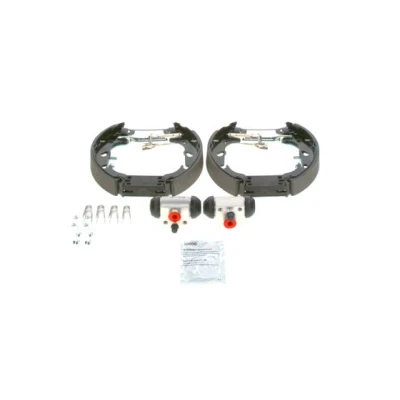 Imagen de BOSCH 0 204 114 683 Kit frenos, disco de tambor con accesorios, cilindro freno rueda FIAT: Panda II Hatchback, 500 Hatchback