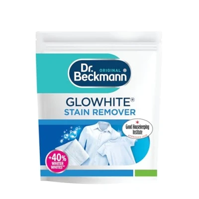 Imagen de Dr. Beckmann Glowhite Potenciador de blanqueamiento Quitamanchas y blanqueador ropa Elimina más 100 manchas 400 g