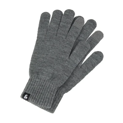 Imagen de Jack &amp; Jones Jacbarry Gloves Guantes, Hombre, Talla: One Size, Grey melange