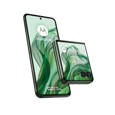 Imagen de Motorola RAZR 50 Ultra 12/512GB, Garantía 3 años, Pantalla Externa Funcional de 4&quot;, diseño Plegable, cámaras MP con IA, procesador Snapdragon® 8s Gen, Carga TurboPower™ 68 W, Dual SIM