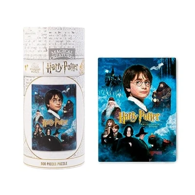 Imagen de Grupo Erik Puzzle 500 Piezas Harry Potter, La Piedra Filosofal Potter con Caja Rompecabezas 61x45,7 cm Regalos, Merchandising Oficial