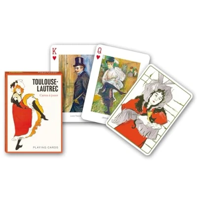 Imagen de Piatnik 171512 Tarjetas coleccionables Toulouse Plarec: 55 Cartas