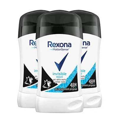Imagen de Desodorante de barra para mujer Invisible Aqua, pack 1 (1 x 40 ml)