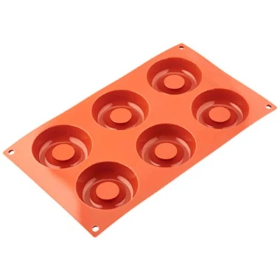 Imagen de silikomart SF012 SAVARIN Molde de silicona Ø72 h 23 mm