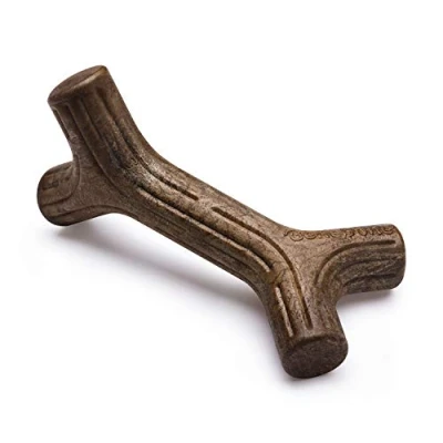 Imagen de Benebone Juguete masticable Indestructible para Perros masticadores agresivos, rompe el aburrimiento Resistente de Larga duración Perros, Sabor a Madera Arce Real, Razas