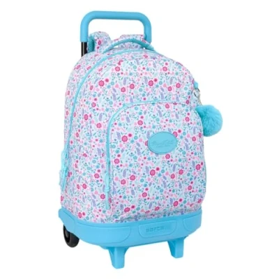 Imagen de Safta BLACKFIT8 COOL Mochila Grande con Ruedas, Compacta, Extraíble, Ideal para Niños de Diferentes Edades, Cómoda y Versátil, Calidad Resistencia, 33x22x45 cm