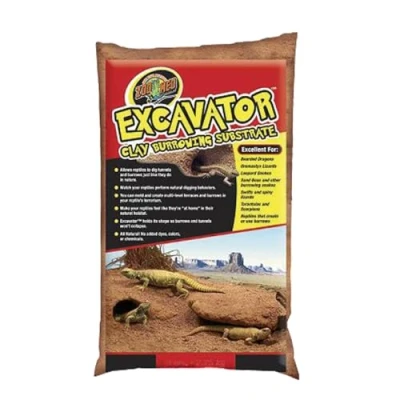 Imagen de Zoo Med Excavadora de Arena, Arena Arcilla para Reptiles, Óptimo Excavar Moldeable, 4.5 L