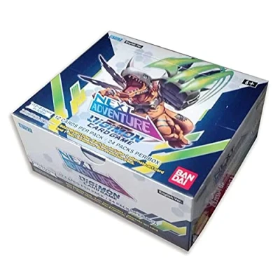 Imagen de BANDAI Digimon Card Next ADV. Booster Display BT07 (24) Digim Cromos, Cartas coleccionables y Accesorios, Multicolor (TCGDI2602498)