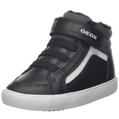 Imagen de Geox B Gisli Boy F, Zapatillas Bebé Niños, Black Dk Grey, 20 EU