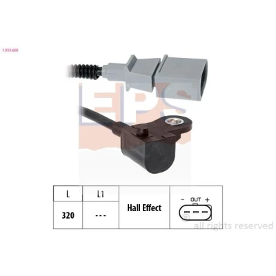 Imagen de EPS 1.953.605 Sensores Made in Italy OE Equivalent VOLKSWAGEN: Multivan 5 (7HM, GOLF 6, Passat B6 Berlina, SEAT: Leon II Hatchback, Altea XL,