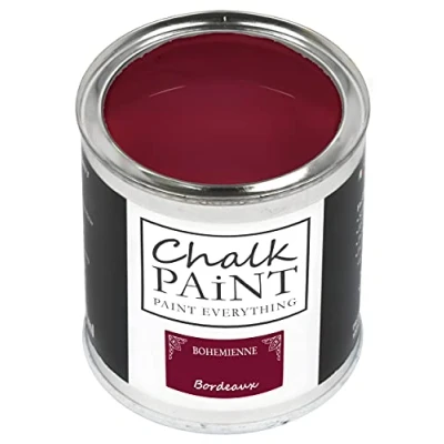 Imagen de Chalk Paint Everything® Pintura tiza Bordeaux vuelva a dar color fácilmente todo tipo de material sin lijar (750 ml)