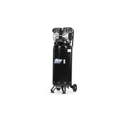 Imagen de FIAC Compresor de Aire Vertical Silencioso SUPERSILENT 50V, Sin Aceite, Presión Máxima 8 Bar, 1 Hp, Depósito 50 Litros, Nivel sonoro 58 dB LpA