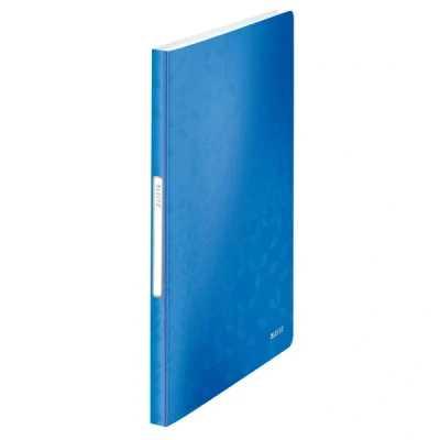 Imagen de LEITZ 46320036 Carpeta de fundas WOW PP 40 DIN A4 color azul metalizado