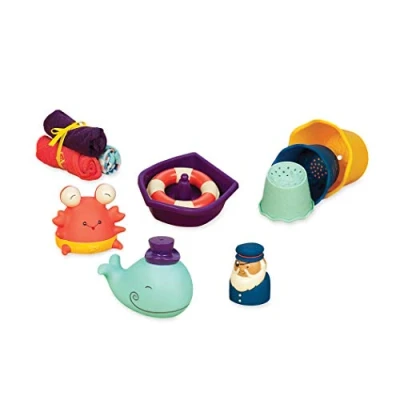 Imagen de B. Toys by Battat Wee Splashy Juego de juguetes para bebé , color/modelo surtido