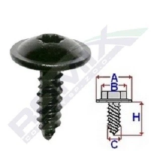Imagen de ROMIX C10022 Tornillo PEUGEOT: Boxer Bus, AUDI: A3 Hatchback, Sportback, FIAT: Ducato III Camión de plataforma / Chasis