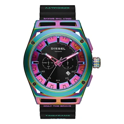 Imagen de Diesel Timeframe Cronógrafo, Hombre, Talla: One Size, Black