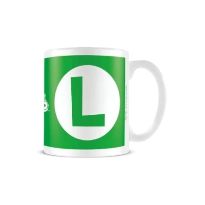 Imagen de Super Mario Taza Luigi Initial (Talla Única) (Verde, Blanco)