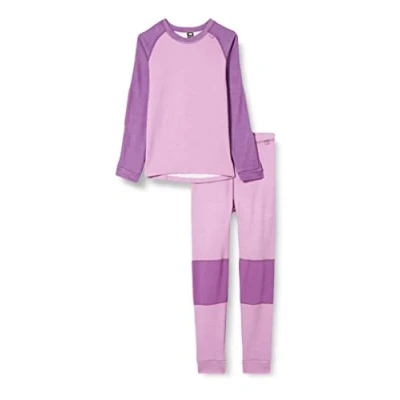 Imagen de Conjunto para niño de camiseta + legging en lana merina Helly Hansen Lifa