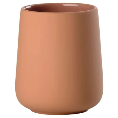 Imagen de Zone Denmark Nova One Vaso para cepillo de dientes (8 x 10 cm), diseño mandarina
