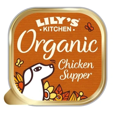 Imagen de Lily&#039;s Kitchen Comida húmeda para perros Cena De Pollo Orgánico (11 x 150g)