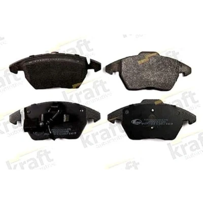 Imagen de KRAFT 6000425 Juego de pastillas freno Eje delantero con contacto avisador desgaste VOLKSWAGEN: GOLF 5, 6, Scirocco III