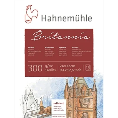 Imagen de Hahnemuhle Britannia Bloque de 300 g/m², 24 x 32 cm