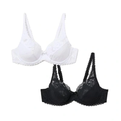 Imagen de Playtex Flower Elegance Sujetadores (2 Unidades), Multicolor, 95E (Pack de 2) para Mujer