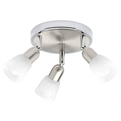Imagen de BRILLIANT lámpara Sofia spot tube 4flg hierro/cromo/blanco 4x D45, E14, 40W, adecuado para lámparas de caída (no incluidas) Escala a ++ E Brazos giratorios/cabezales giratorios