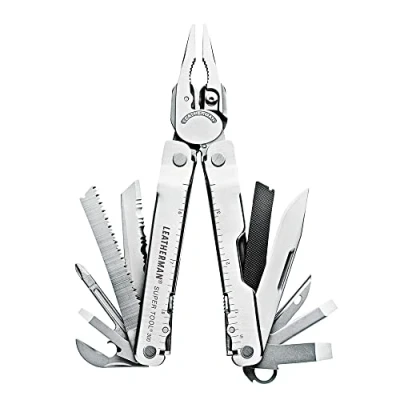 Imagen de LEATHERMAN Super Tool 300, gran herramienta multifunción con 19 herramientas y funda de nylon
