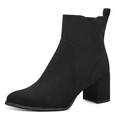 Imagen de MARCO TOZZI 2 25095 41, Botas Cortas al Tobillo Mujer, Negro, 36 EU