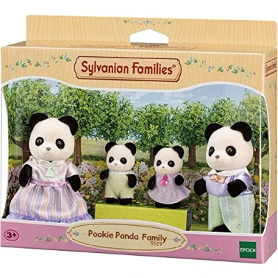 Imagen de Sylvanian Families Panda Familie Miniatura para niños, Talla: One Size, Multi coloured