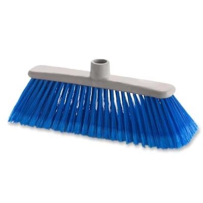 Imagen de MAYA Escoba CARLINA. 100% Reciclada. Ideal para Limpieza Eficaz de Todo Tipo Suelos. Rosca Universal. (Azul)