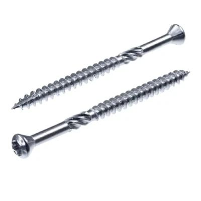Imagen de SECCARO Tornillo para Madera con Punta de Corte y Muesca Corte, 5 x 70 mm, Acero Inoxidable C1, 100 Unidades