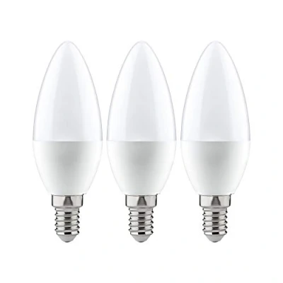 Imagen de Paulmann 28538 Lámpara LED Vela 3x5,5 W, bombilla opal, iluminación 2700 K E14