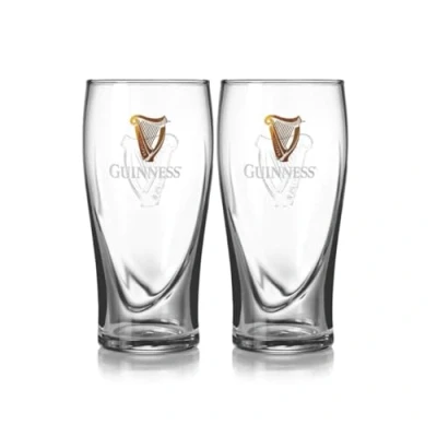 Imagen de Guinness Juego de 2 vasos con diseño arpa