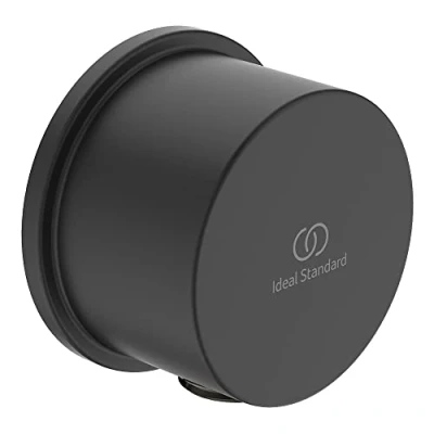 Imagen de Ideal Standard Idealrain BC808XG Salida de ducha redonda pared, color negro