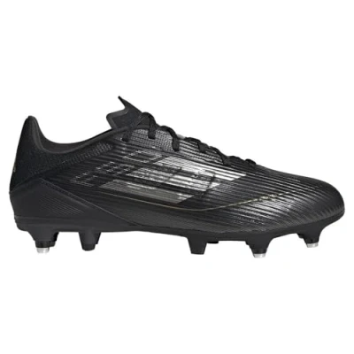 Imagen de adidas Performance F50 League SOFT Ground Botas de fútbol, Hombre, Talla: 40, Core black/iron metallic/gold metallic Zapatos