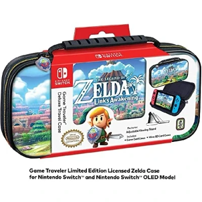 Imagen de Custodia di Trasporto Deluxe Zelda Link&#039;s Awakening Nintendo Switch [Importación italiana]