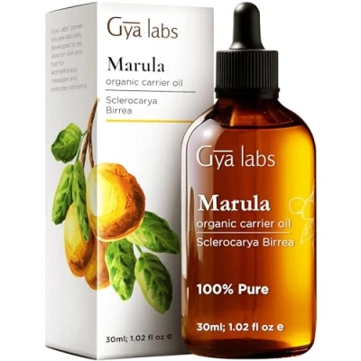 Imagen de Gya Labs Marula Carrier Oil for Skin Cold Pressed Organic Hair 100% Pure Therapeutic Grade Aromatherapy Face, Nails, Massage &amp; (30ml)