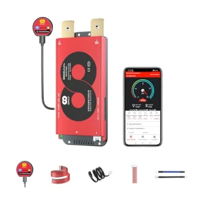 Imagen de DALY Smart BMS 4S 24S 40A a 500A con módulo WiFi y Placa de protección comunicación Can 485 para batería Litio LifePO4 (LifePO4 12V, 150A)