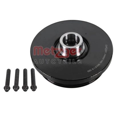 Imagen de METZGER 6400092 Polea de Cigüeñal 6 con tornillos, tapa BMW: 3 Berlina, Touring, Coupé